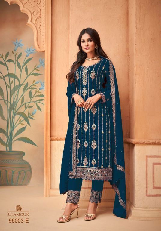 Mohini 96003 Georgette Wedding Wear Embroidery Work Designer Salwar Kameez